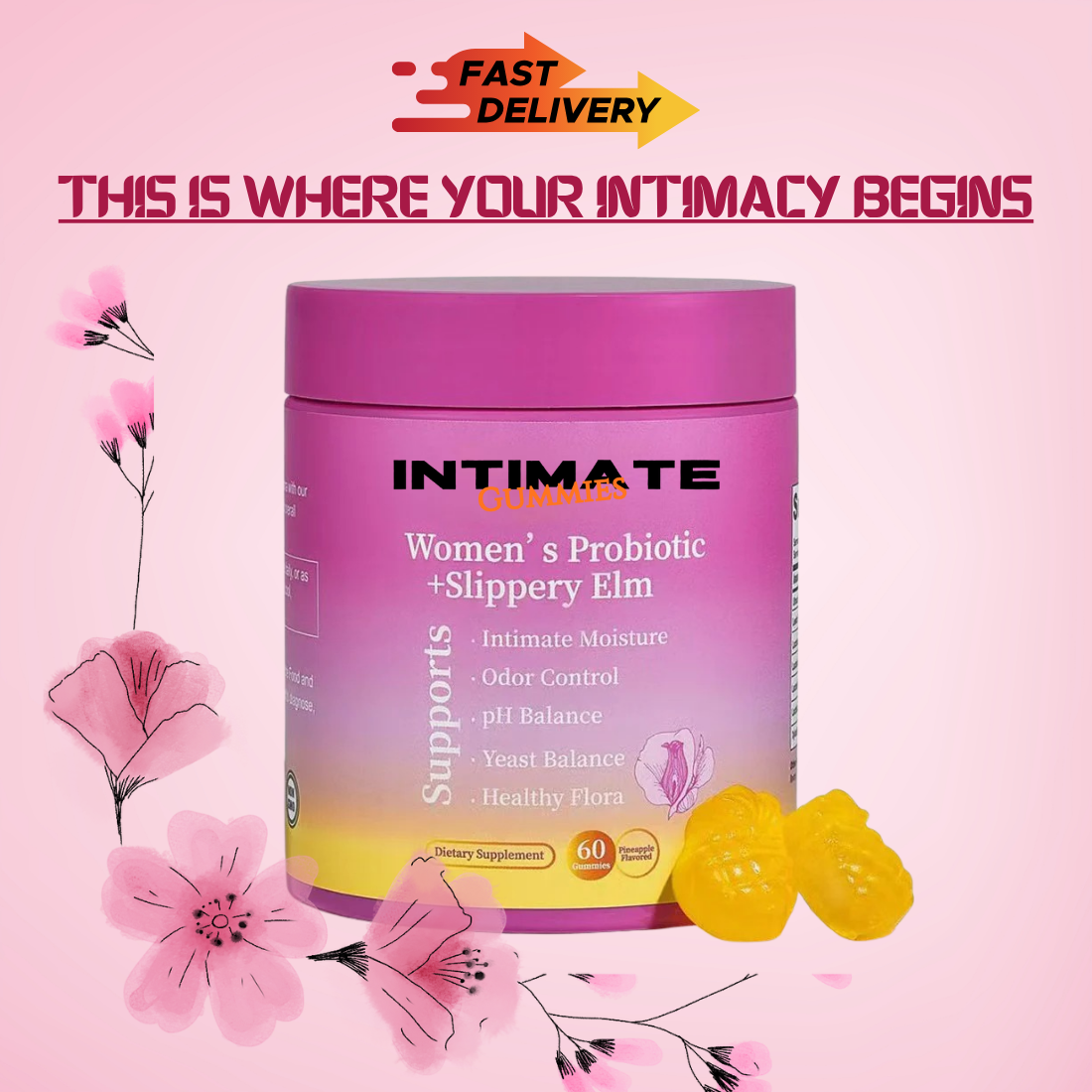 intimate women's gummies